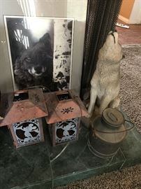 Disney lanterns, wolves, etc