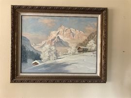 Painting by Erwin Ketteman