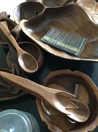 Monkey pods and teak