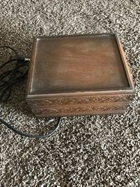 Boxed adding machine