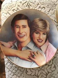 "Newly Engaged", plate by Barry Morgen from The Danbury Mint