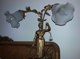Figural Justice Lamp
