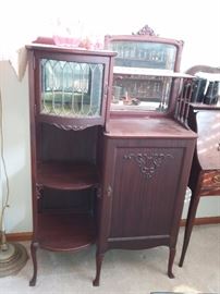 Gorgeous Curio Sheet Music Cabinet...
