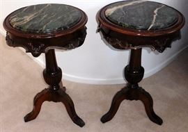 French style side tables.