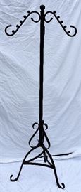 66" Bronze Color Metal Coat Rack