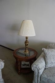 end table with lamp
