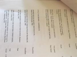 More civil,war books