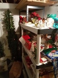 Lots of little trees and boxes of lights