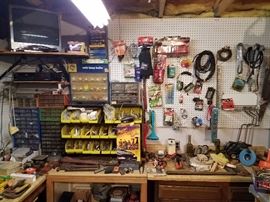 Lots of holders for items - storage