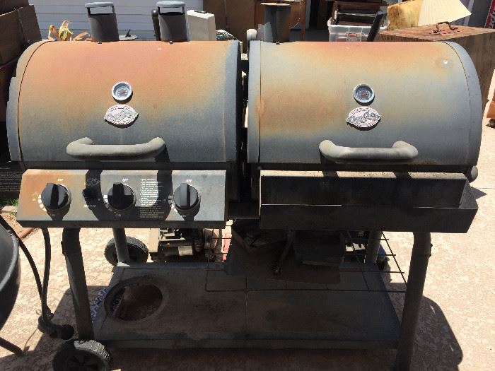 Grill and smoker