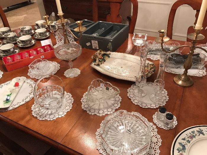 Waterford and other Crystal