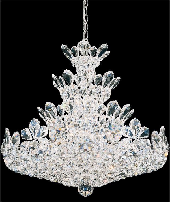 Schonbek Trilliane 24-light 24"wide chandelier. $4000.