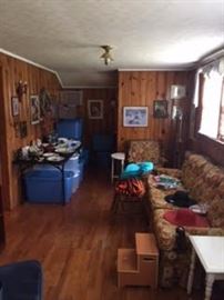 Vintage furniture and household decorations