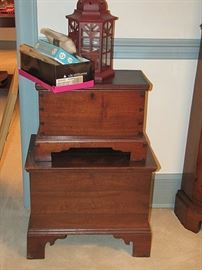 Miniature blanket chests