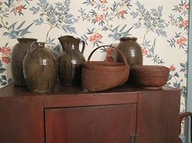 Catawba Valley alkaline glaze pottery