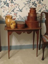 IJugtown pottery, Shaker and other pantry boxes, Jugtown