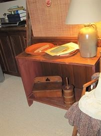 Bucket bench, churn