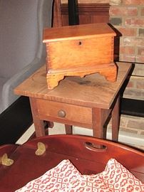 Miniature blanket chest