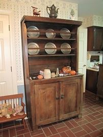 Pewter cupboard