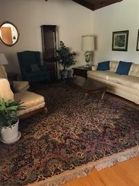9 x 12 foot American made rug in excellent condition