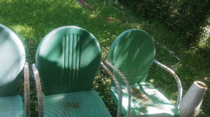 ANTIQUE METAL CHAIRS