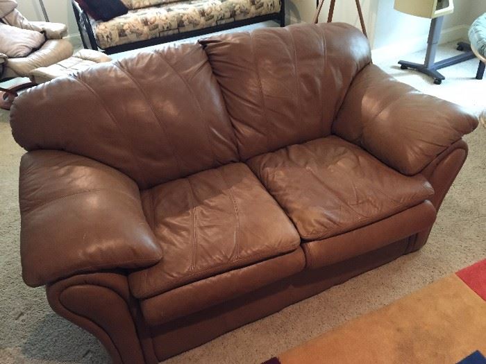 Stuffed Love Seat for Man Cave