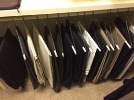 Slacks and Trousers, size 36 primarily
