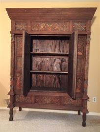 Indonesian Wedding Chest Raised on Legs