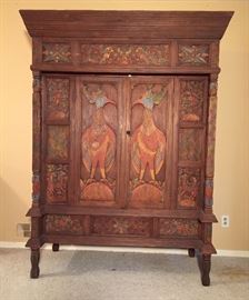 Indonesian Wedding Chest Raised on Legs