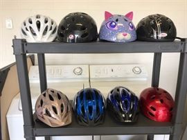 Safety First!!!! Lots of Helmets!
