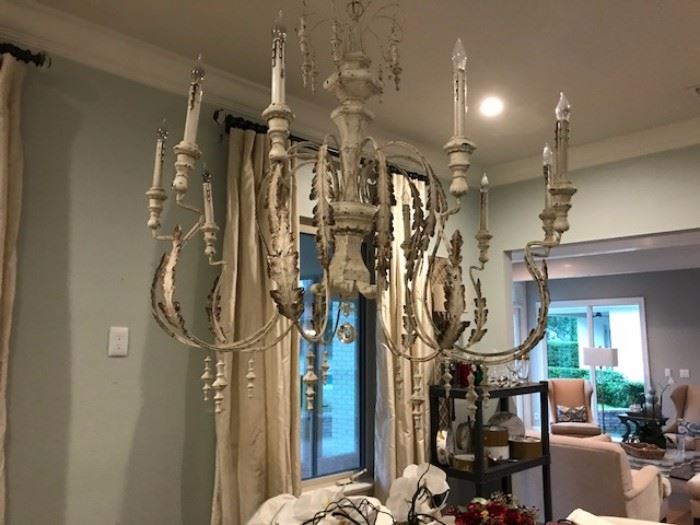 One of Several chandeliers