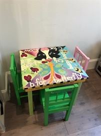 One of two childrens tables