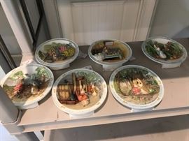 Beatrix Potter 3D plates with music