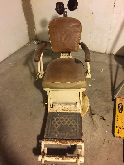 Vintage dental chair