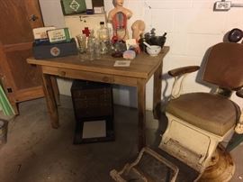 Vintage dental equipment and accessories