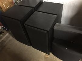 Boston acoustic, Klipsch, DCM speakers