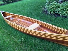 Beautiful handmade canoe