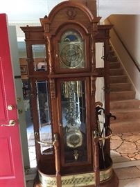 Beautiful grandfather clock