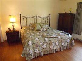 Brass Bed. Only one Twin bed remaining