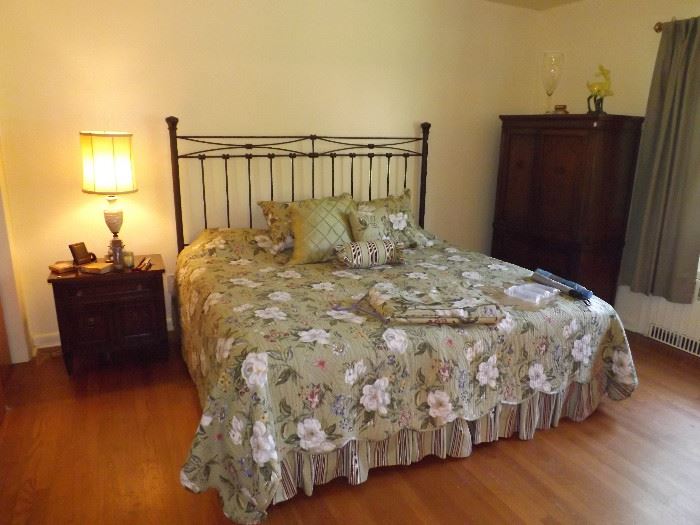  Brass Bed. Only one Twin bed remaining