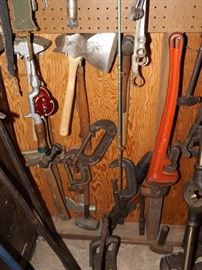Crowbars, Clamps