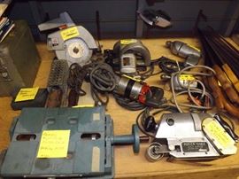 Saws, Sander,  Skilsaw 10" #107 not pictured, 