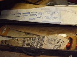 Atkins & Dittson Saws Excellent Condition
