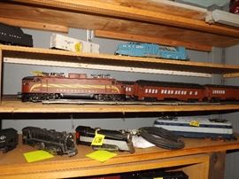 Little Joe Locomotive and 6 cars