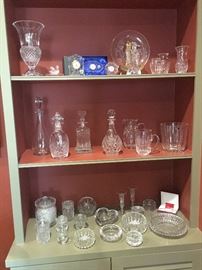 Waterford crystal galore!