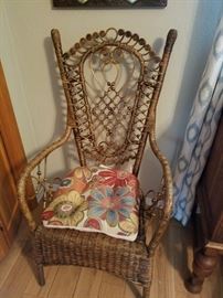 A cutie for sure - Victorian Style Rattan Chair