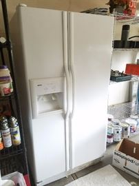 Kenmore 2002 Side by Side Refrigerator. Nice shape. $275...Pre-Sale. Call if interested. 