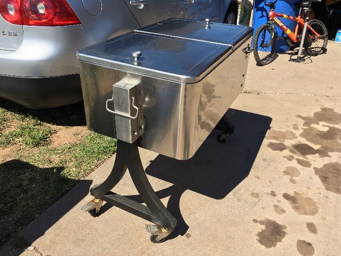 Standing Ice Chest