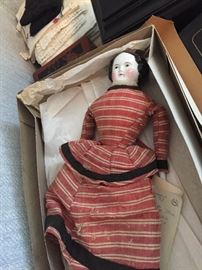 Antique Victorian doll