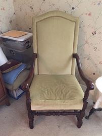 Nice tall antique chair